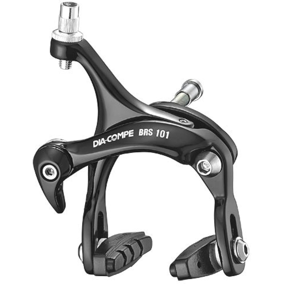 DIA COMPE BRS101 Caliper Brake Embedded Nut Type Front Black BRS101