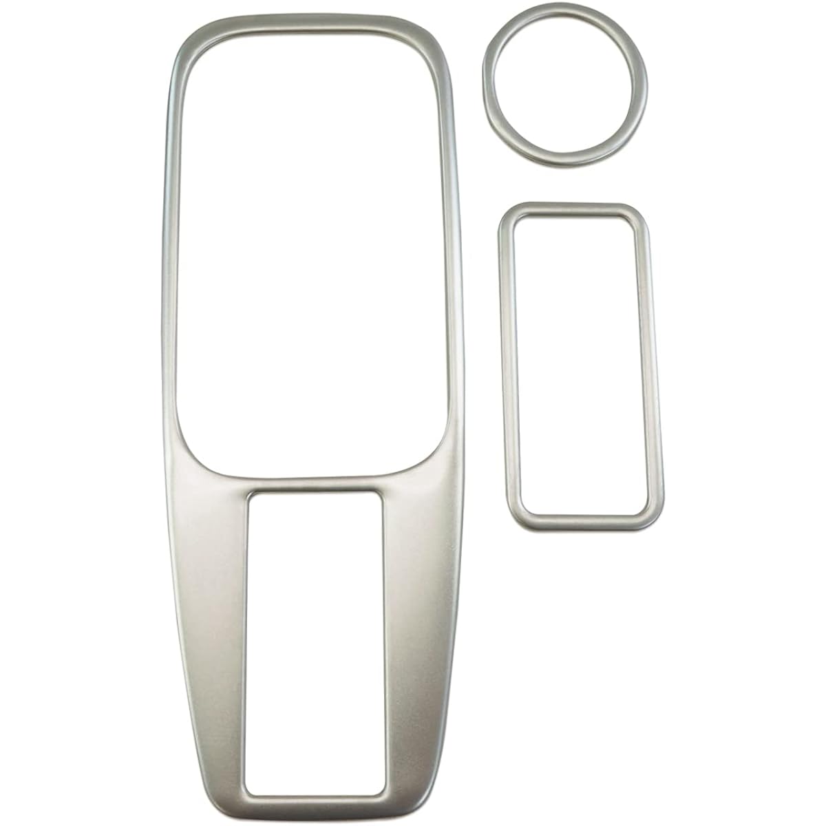 [Echoes Product] Nissan Notebook E13 Aura FE13 e-power aura Shift Base Interior Panel 3 PCS Satin Silver New Note Note E13 AURA Parts Custom Assessary Dress Up Options Interior Custom