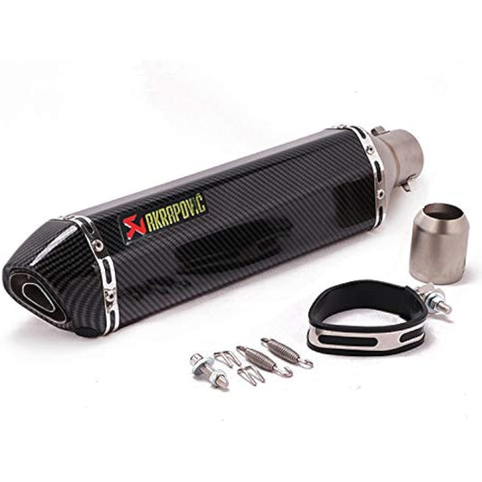 Bike Muffler Slip-on Muffler Bike Silencer General Purpose 50.8mm φ50.8 With Inner Baffle