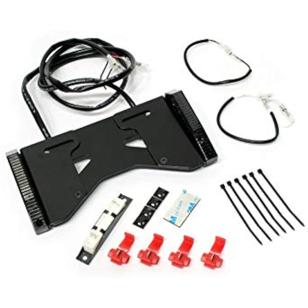 ACTIVE LED Turn Signal MINI Smoke Lens with Sliding License Holder 30100067