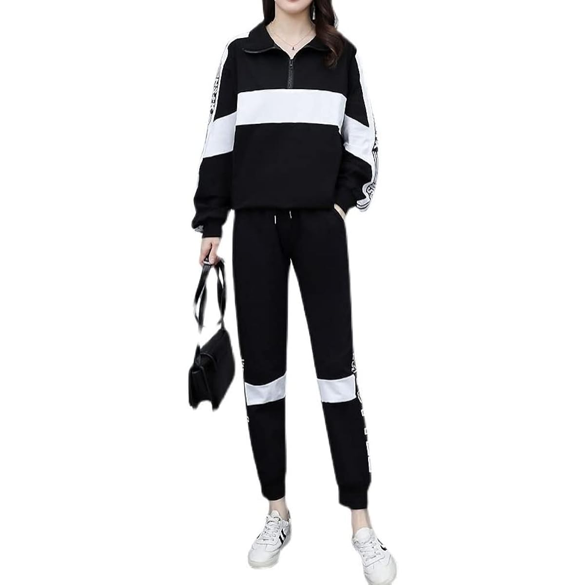 [emptio] Long Sleeve Setup Women's Beautiful Dance Gal Girly Room Wear Jersey Room Wear Sweatshirt