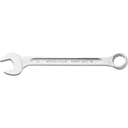 STAHLWILLE One-eye, one-mouth spanner Combination wrench Size 27mm Total length 300mm 13-27