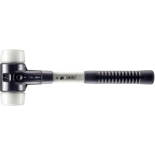 Halder Simplex Hammer Type C Super Plastic (White) Diameter 60 Head/Handle Replaceable Made in Germany