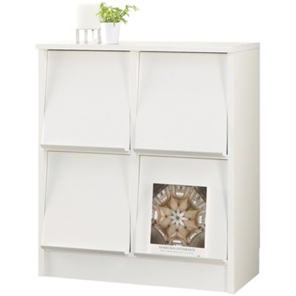 WALLDEY display rack 2 rows 2 tiers WD-9080DP WH
