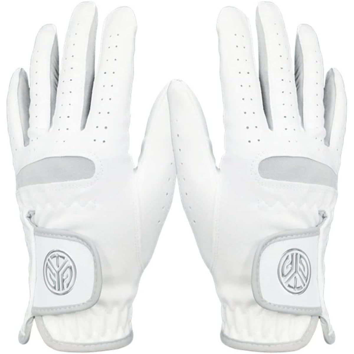 siawadeky Golf Glove Set of 2 Men's Gloves for Right Hand and Left Hand, Non-Slip, Soft Fit, Sweat Prevention, Multifunctional, All Weather, Boys' Gloves