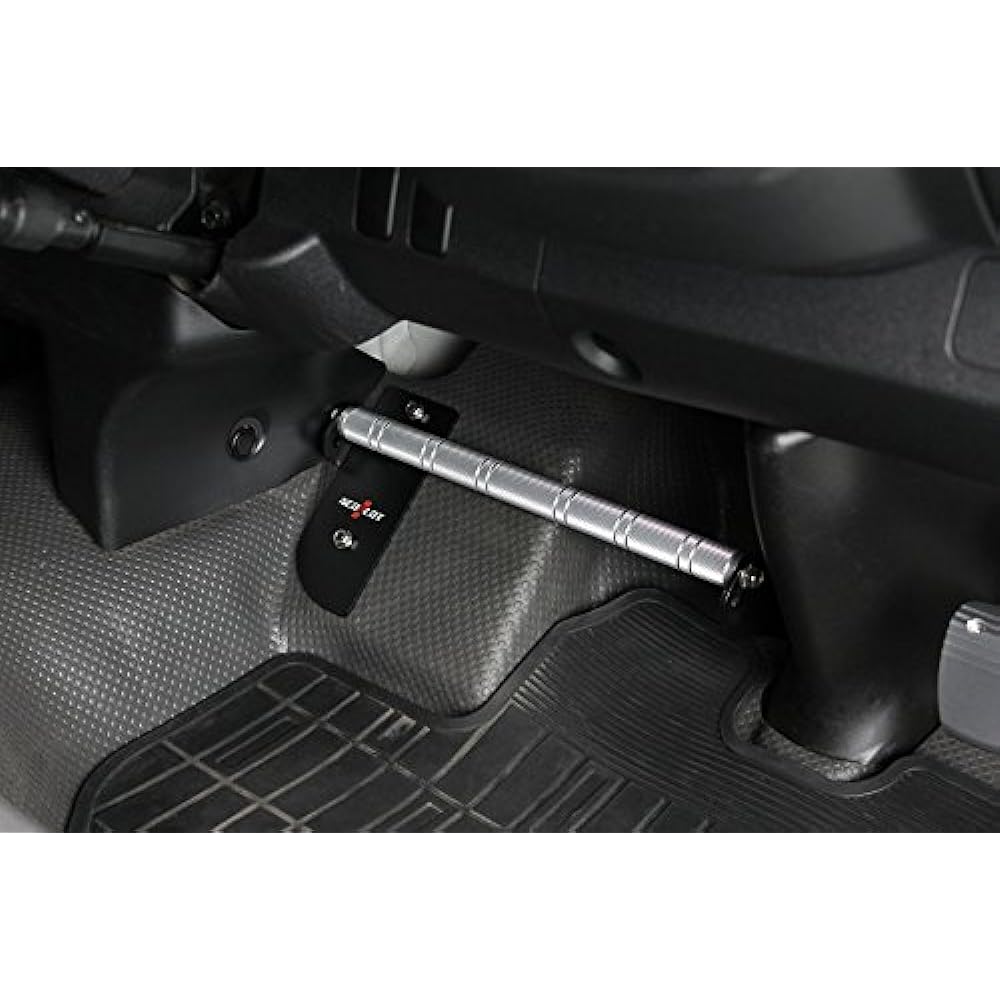 NEOPLOT Footrest Footrest Bar NEO NP78220 Adjustable Left Foot Foot Position AT Car TOYOTA Hiace 200 Series Wide Body (Not compatible after 2017/12) Silver 29.3cm