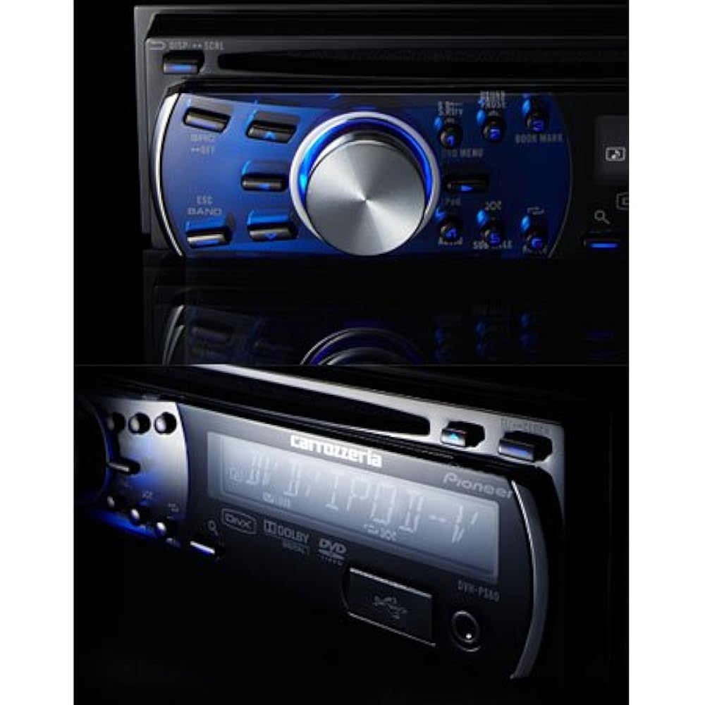 Pioneer carrozzeria DVD-V/VCD/CD/USB/iPod/Tuner/WMA/MP3/AAC/DivX Main Unit DVH-P560