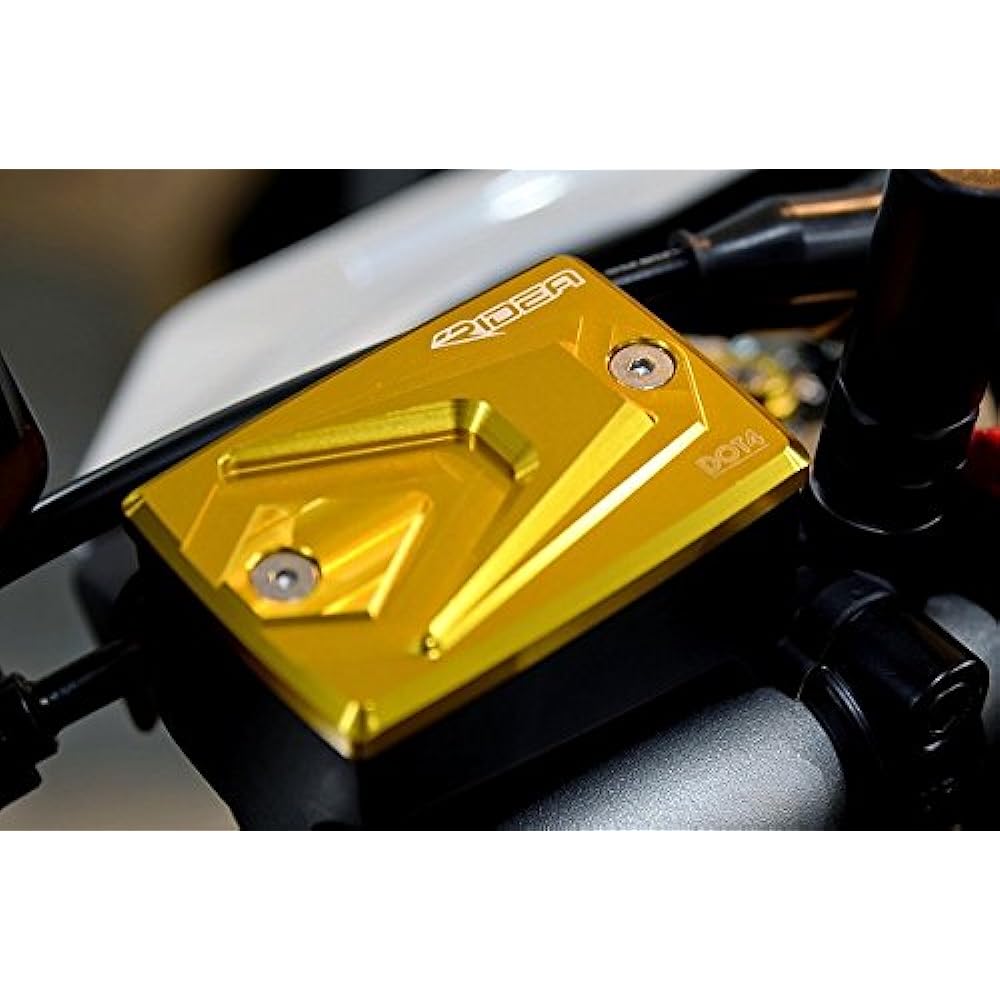 RIDEA Master Cylinder Cap Orange [RC008-R-OE] (MT-09 14-)/(MT-07 14-)/(FZ1 FAZER 06-)/(FZ6 FAZER 04-10)/(FZ6R 09-)/(