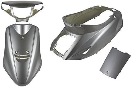 Bike Parts Center Jog Genuine Type Exterior Set 4 Piece Set Silver Silver Cowl Painted Yamaha Jog JOG 3KJ 3082
