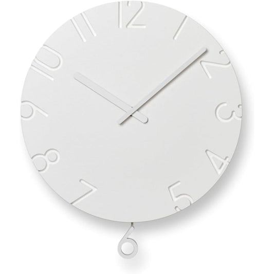 CARVED SWING Clock Slow Pendulum Clock Lemnos Wall Clock Stylish Modern Pendulum NTL15-11