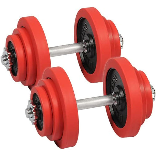 [Leading Edge] Rubber dumbbell 10kg 15kg 20kg 30kg LE-DB various sets