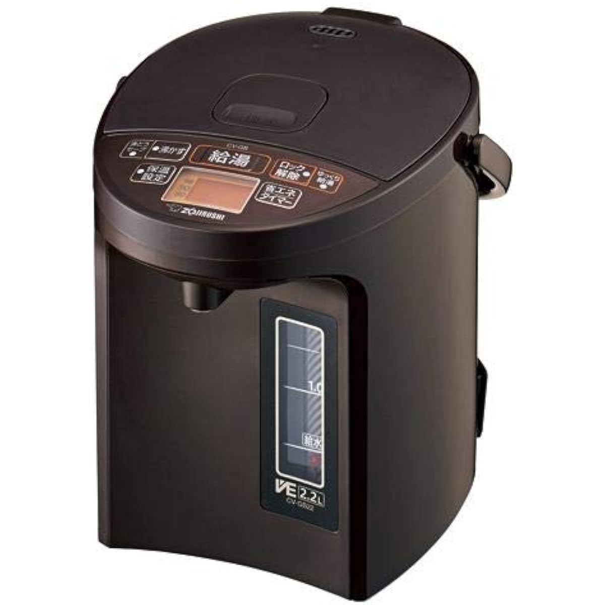 Zojirushi Microcomputer Boiling VE Electric Magic Bottle 2.2L Brown ZOJIRUSHI Yutosei CV-GB22-TA