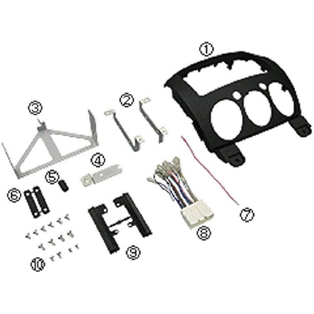 [Kanack] Kanatechs Mazda Demio car AV installation set [Product number] TBX-T007