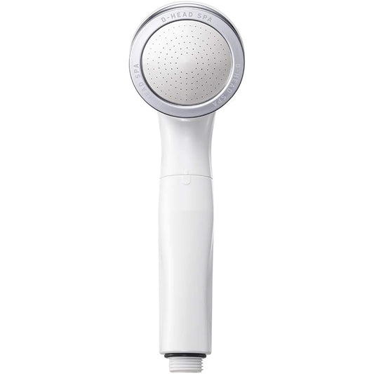 ANGFA D-Head Spa Shower Head, Scalp Dirt Removal, 50% Water Saving, Chlorine Removal, Pressure Boosting Function, Ultra Fine Bubble, 2 Water Purification Cartridges Included