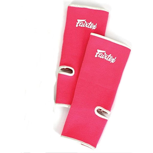 Fairtex Ankle Guard Free Size (Pink & White)
