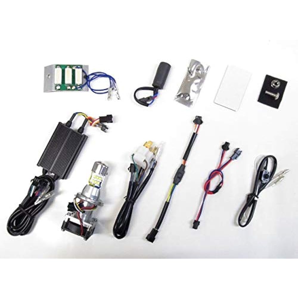 PROTEK LED Headlight Bulb Hi-Lo Simultaneous Lighting AC12v 30w 3000k Benly 110/Pro Only 65076 [LB4HL-BE]