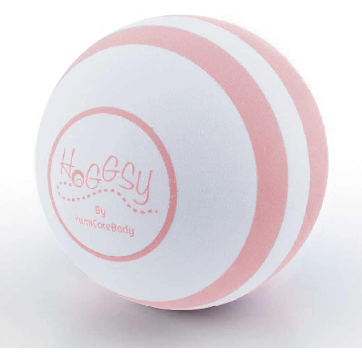 Hoggsy Hoggsy (Pink) [Produced by Yumico] Myofascial Release Ball/Relieve stiffness in shoulder blades, lower back, and pectoralis minor muscles