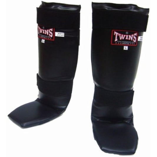 Twins leg guard synthetic leather (PU)