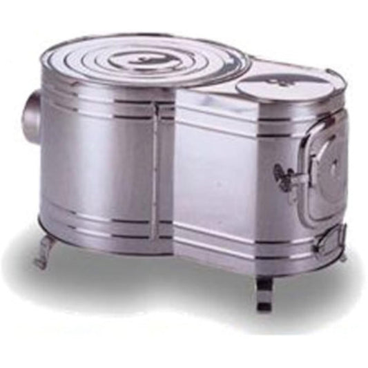 Homma Seisakusho Stainless Steel Clock Type 1 Wood Stove