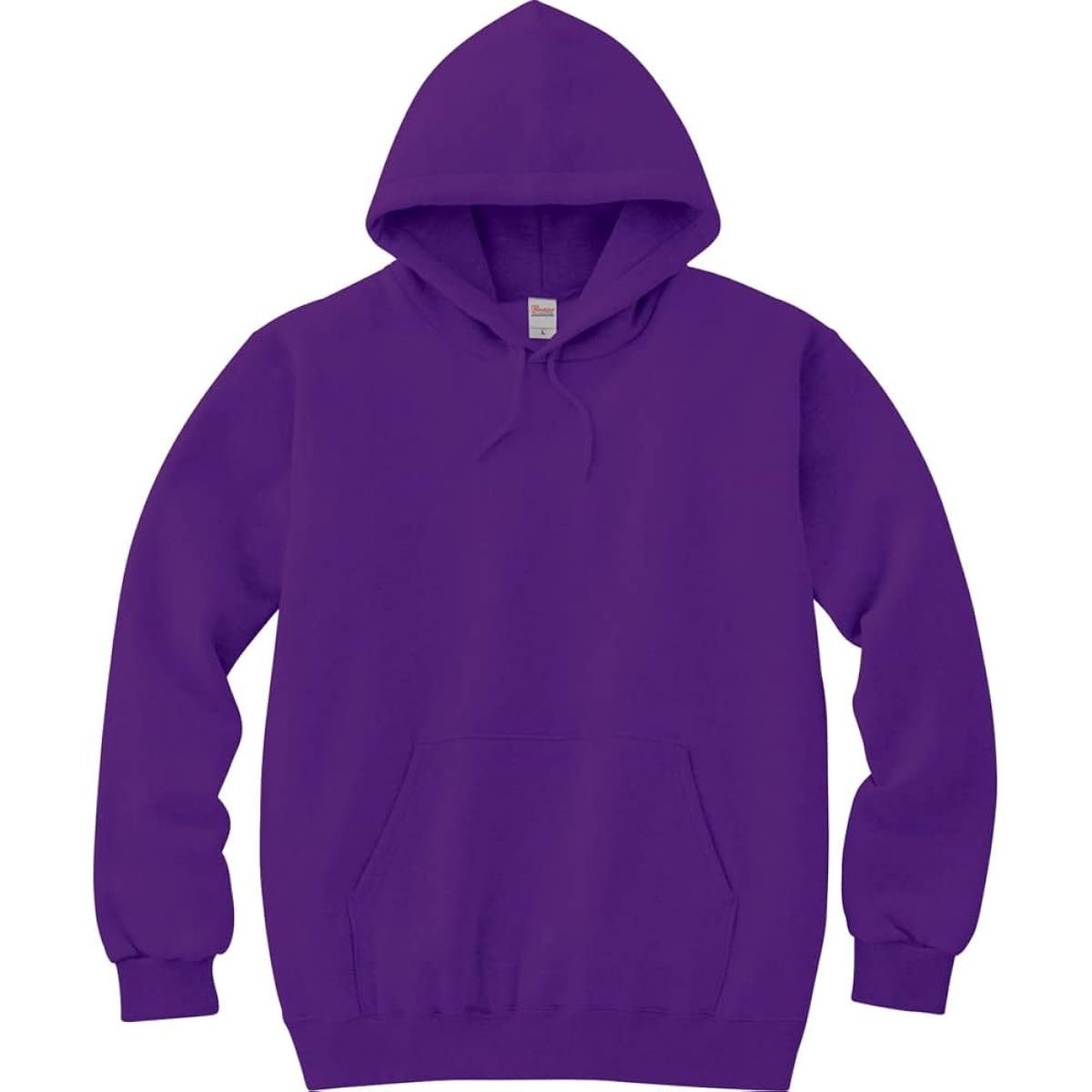 [Print Star] Sweatshirt Hoodie 8.4oz Fleece Hooded Light Parka [Pullover] 00216-MLH Violet 2XL