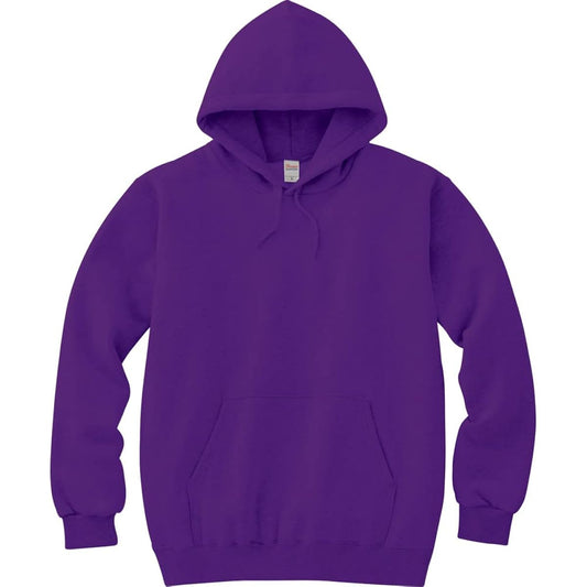 [Print Star] Sweatshirt Hoodie 8.4oz Fleece Hooded Light Parka [Pullover] 00216-MLH Violet 2XL