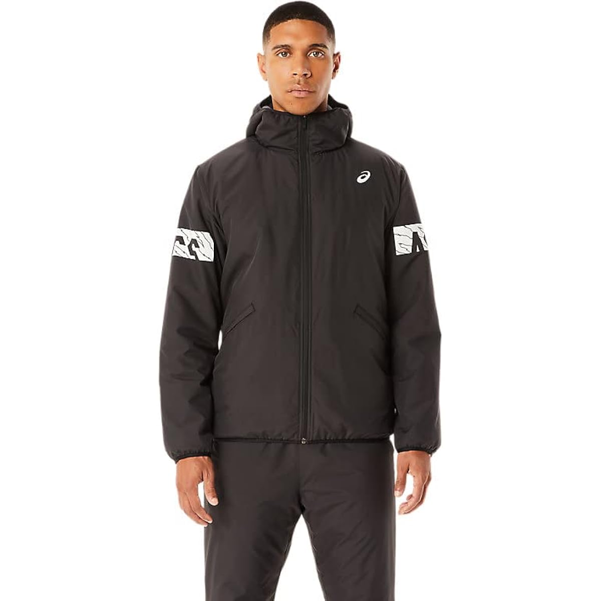 [ASICS] Training Wear CROPPED Filled Breaker Hoodie Jacket 2031D048 Men's
