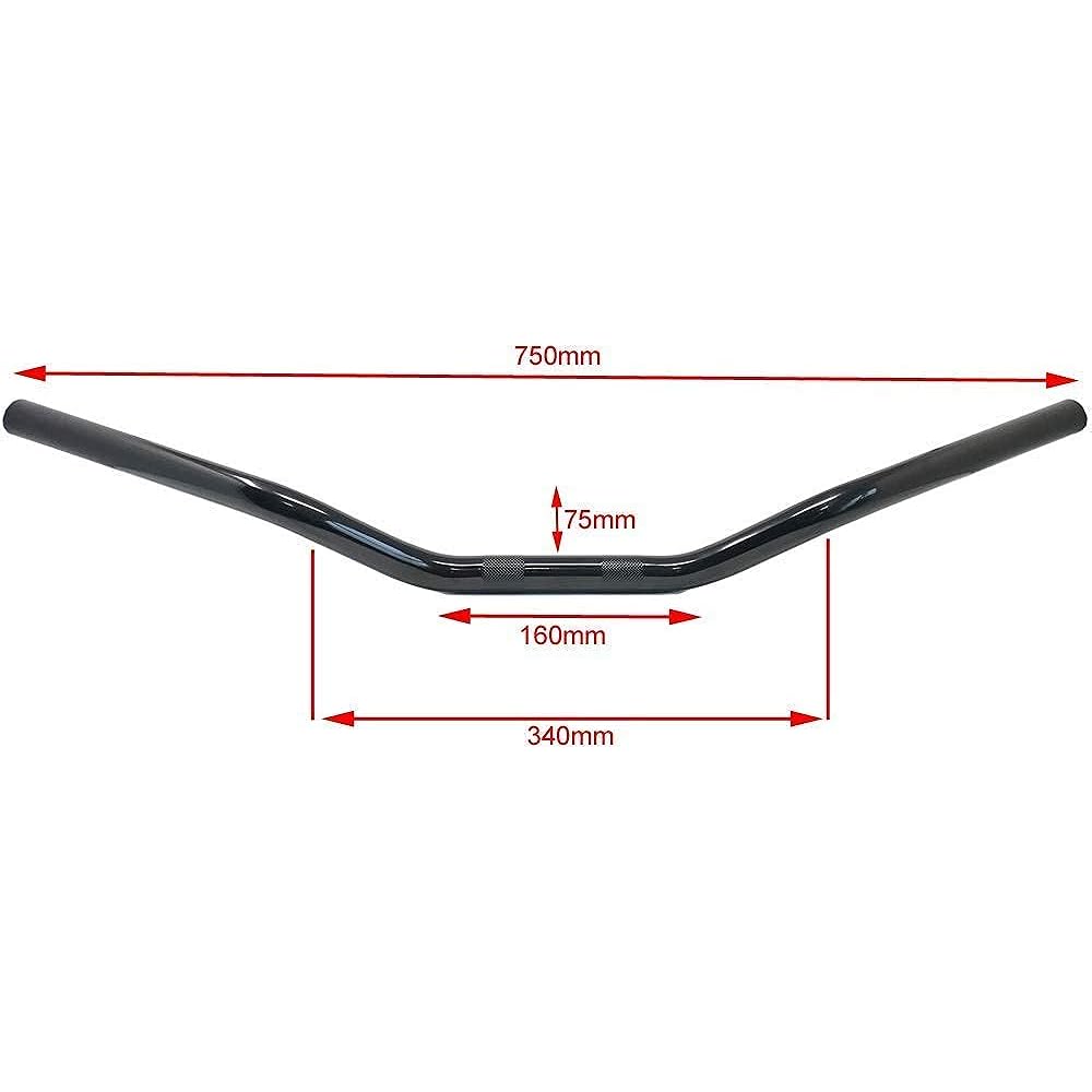 Motorcycle handlebar-2.54cm width drag bar project Scrambler Street Fighter