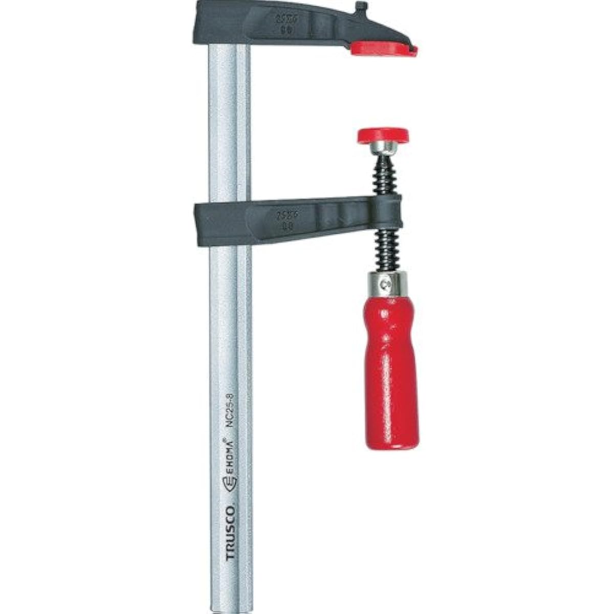 TRUSCO Ehoma Clamp (For Woodworking) Maximum Opening 500mmX Depth 120mm NE60-12