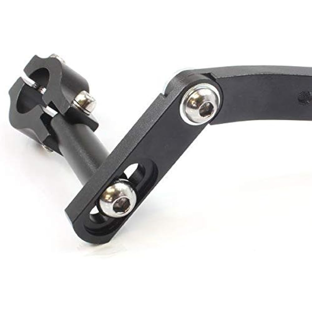 Universal Aluminum Hand Guard Knuckle Guard 22.2mm/22.2Pie Black Solid