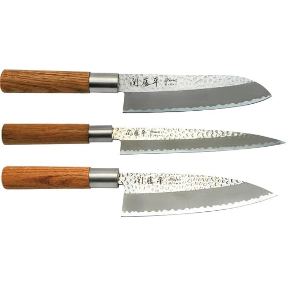 Hokuriku Sogyo Seki Tohei CLassic 3-piece set Santoku/Sashimi/Deba 32070