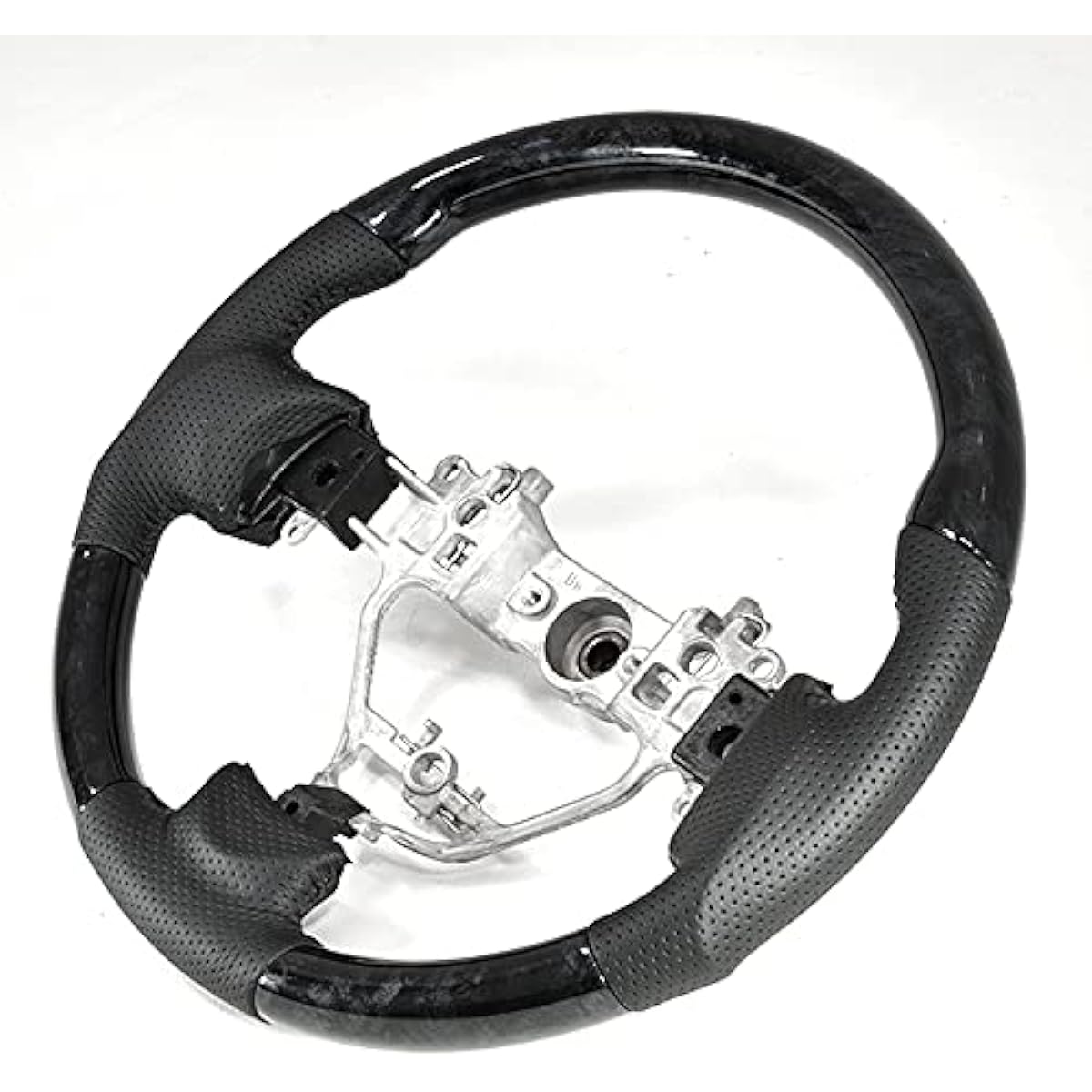 HELIOS 17498 Every Wagon DA17W Gun Grip Steering Black Wood Grain Genuine Replacement Every Wagon TUCHI