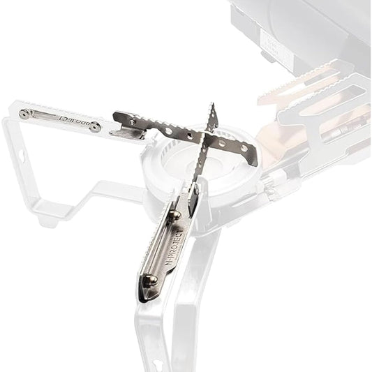 N-prjojec Extended Trivet Snow Peak HOME&CAMP GS-600 Trivet for Burner [Made in Japan] (Burner body sold separately)
