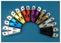 DURA-BOLT SP Tandem Step Peg Pin Diameter: φ6/Holder Width: 18.1mm Duralumin All Black 2 Pieces NSP340ALBK