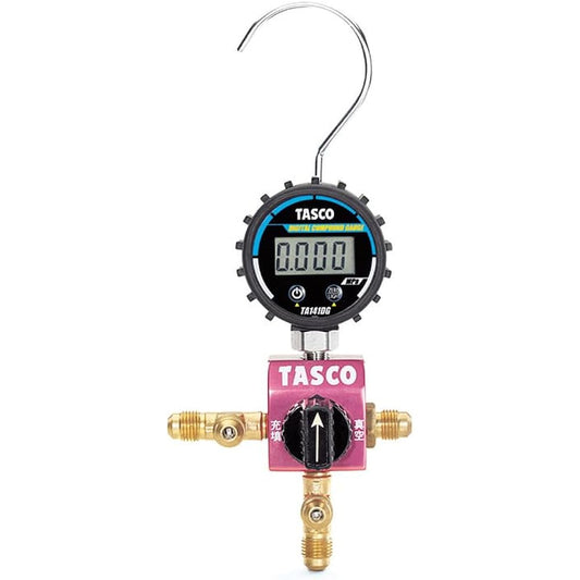 Ichinen TASCO Manifold Kit Digital Single R410A/R32 Ball Valve Type TA123DG-1