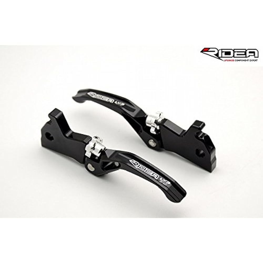 RIDEA 3D Short Knob Adjust Brake Lever Left and Right Set Lever Body: Blue SUZUKI GSX-S125 GSX-R125 RI0000286