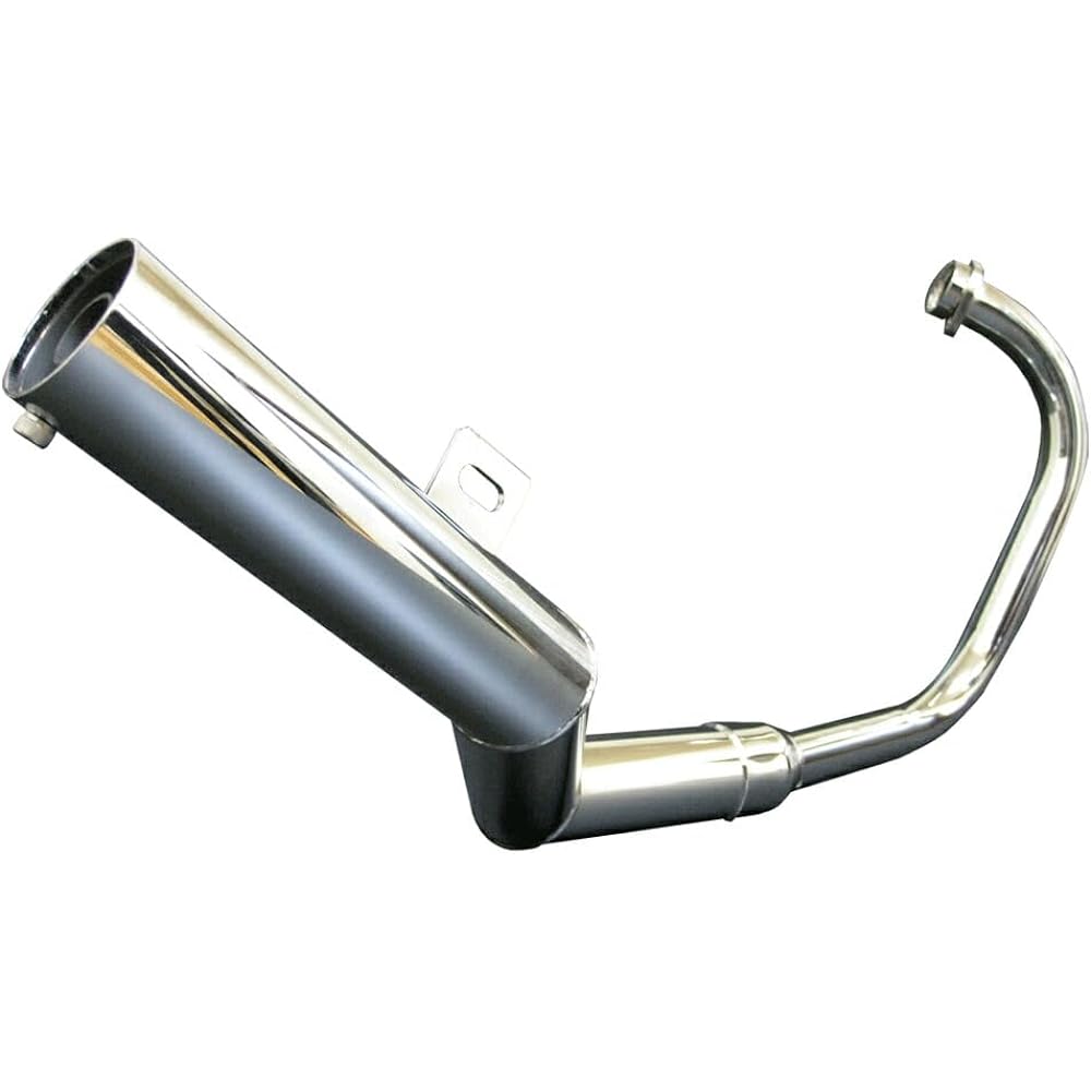 Ape 50 muffler short pipe plated Vertex