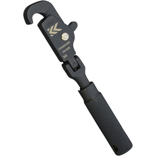 Fujiya Full Thread Quick Wrench Black Gold W3/8 Only FZW03-BG