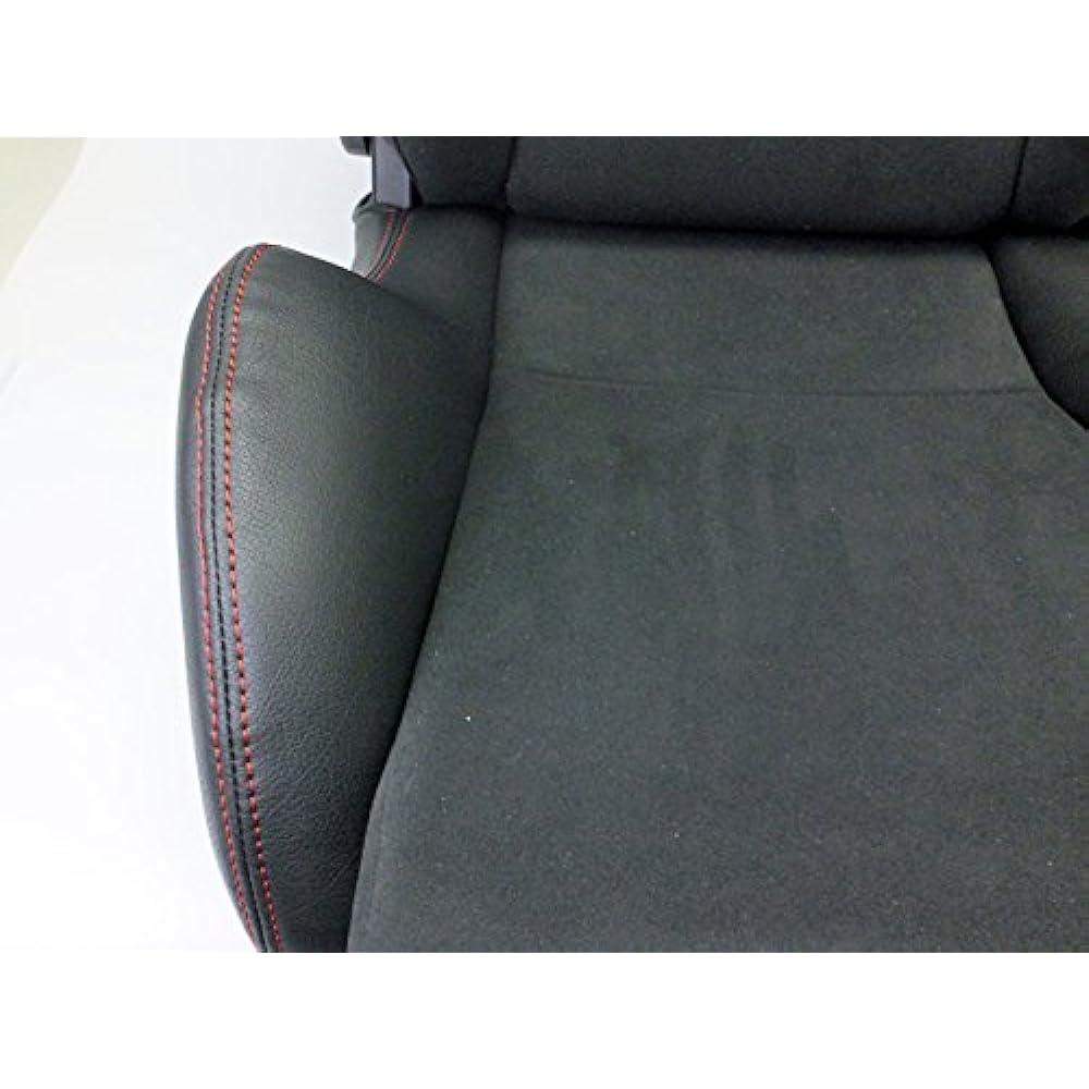 [G-Bring] RECARO SR-7 Side Support Protector Right Side (Black & Red Stitch) BGP-003