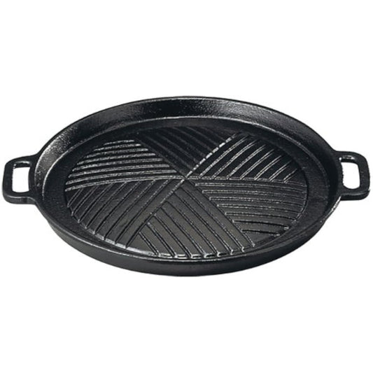 Sanwa Seiki Seisakusho Iron Genghis Khan Pot for Induction Cooker 26cm Iron Casting QGV2602