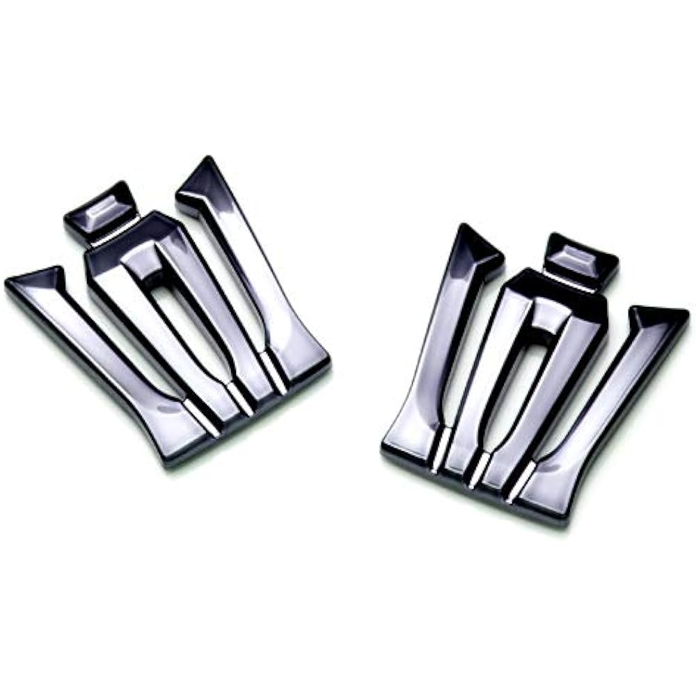 Grazio&Co. 22 Crown DOP C Pillar Crown Emblem Opal Chrome 2 Pieces SET OPL