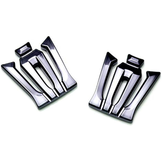 Grazio&Co. 22 Crown DOP C Pillar Crown Emblem Opal Chrome 2 Pieces SET OPL