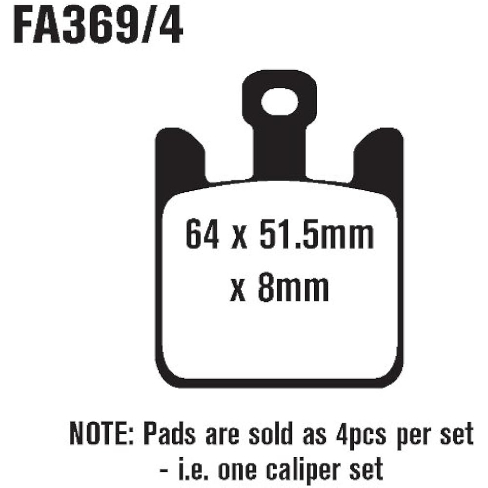 EBC Dbl H Pad Set