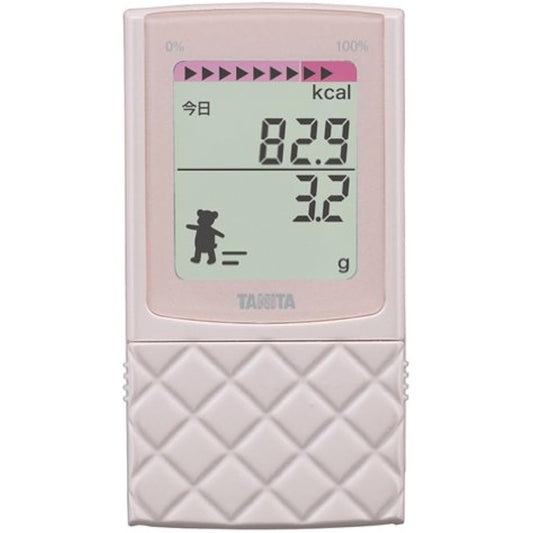TANITA Pedometer with 3D sensor Peach FB-729K-PC