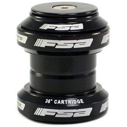 FSA Orbit MX 1-1/8Inches Threadless MTB Road Headset with Top Cap, Black, NO.20, XTE1504