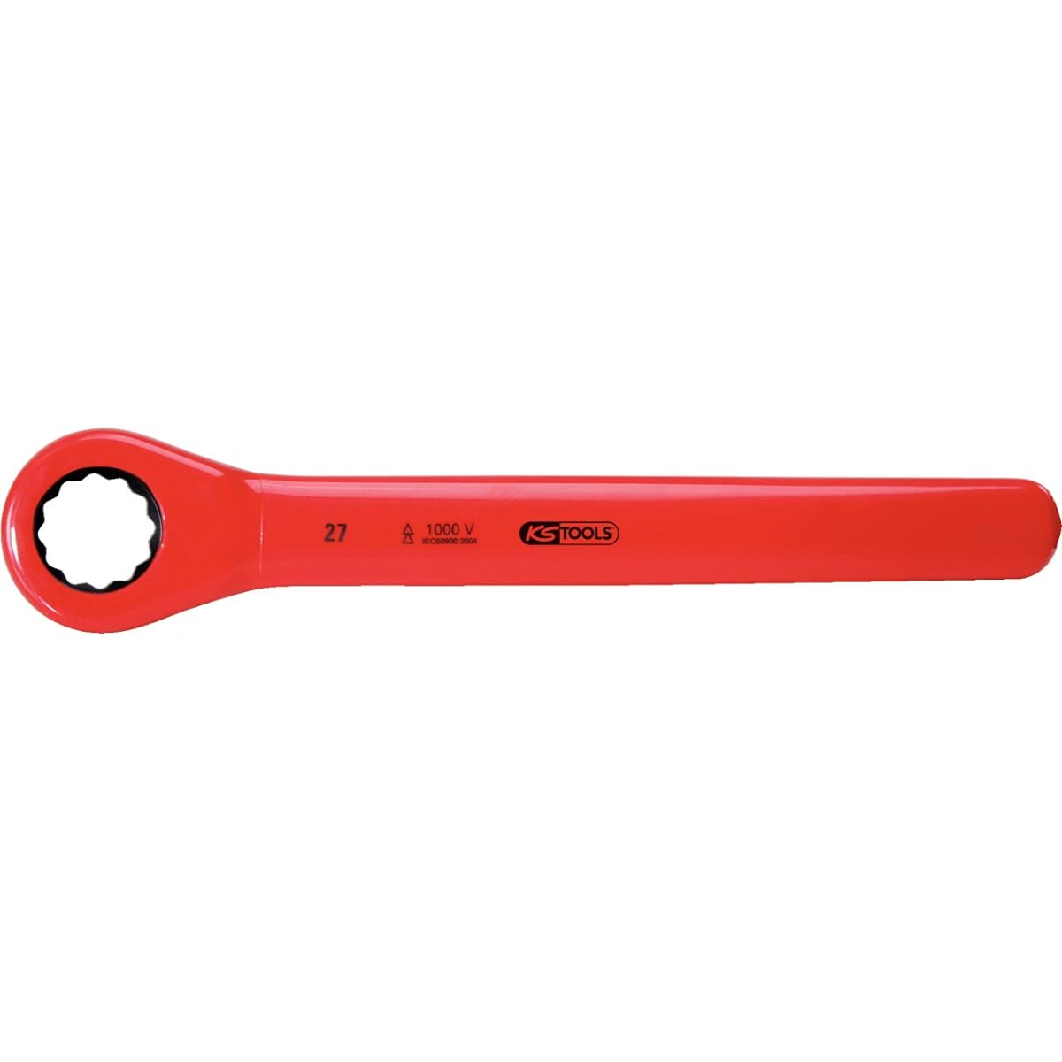 KS TOOLS Insulated ratchet ring spanner 19mm 117.4219