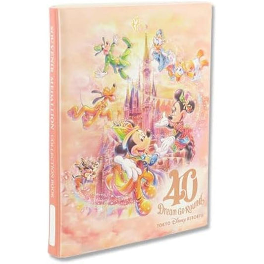 Tokyo Disney Resort 40th Anniversary Souvenir Medal Book Medal Case Disneyland Dream-Go-Round Special Goods
