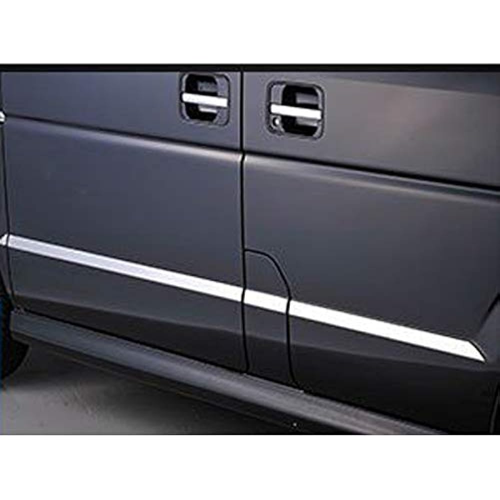 [BREED] Everyday Wagon Van DA64 Stainless Steel Side Door Mall Door Trim Garnish Every Every 64 Series