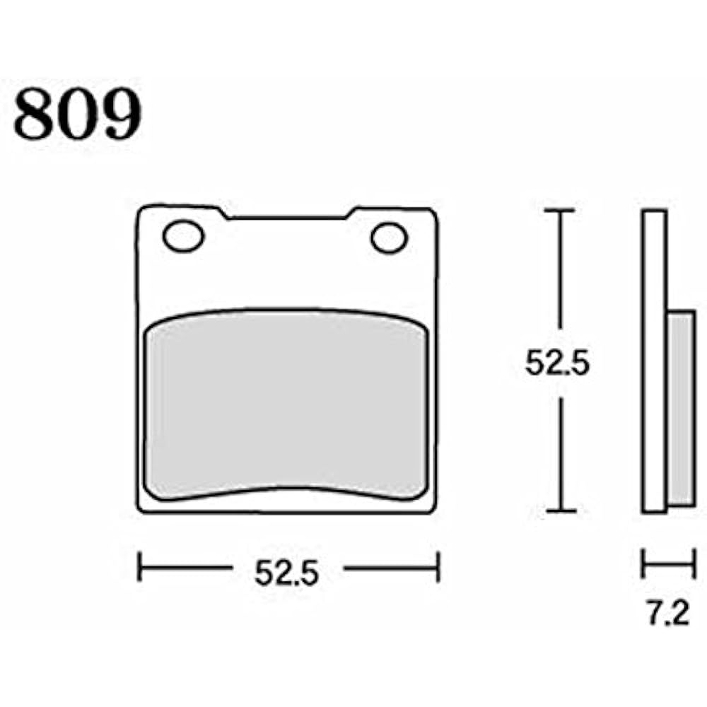 RK Brake Pad FINE ALLOY SUZUKI:GSX1300R Hayabusa (Rear) etc. Motorcycle Motorcycle 2 Wheel 809FA55