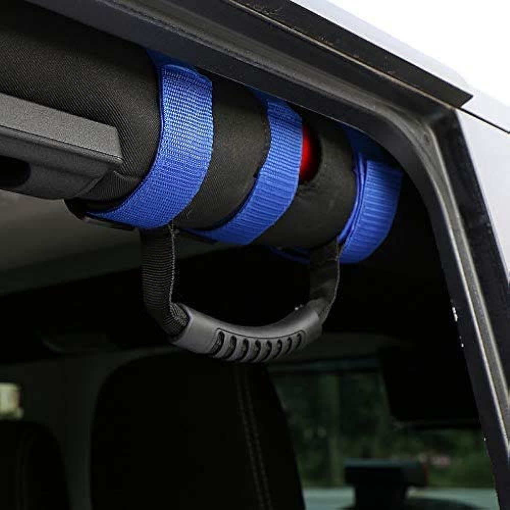 Roll Bar Grab Grab Handle 4 Grip Handle 1987-2020 Jeep Wrangler Jeep Wrangler Accessories YJ TJ JK JLU JLU SPORTS SAHARA FREEDOM RUBICON X & UNLIMITED