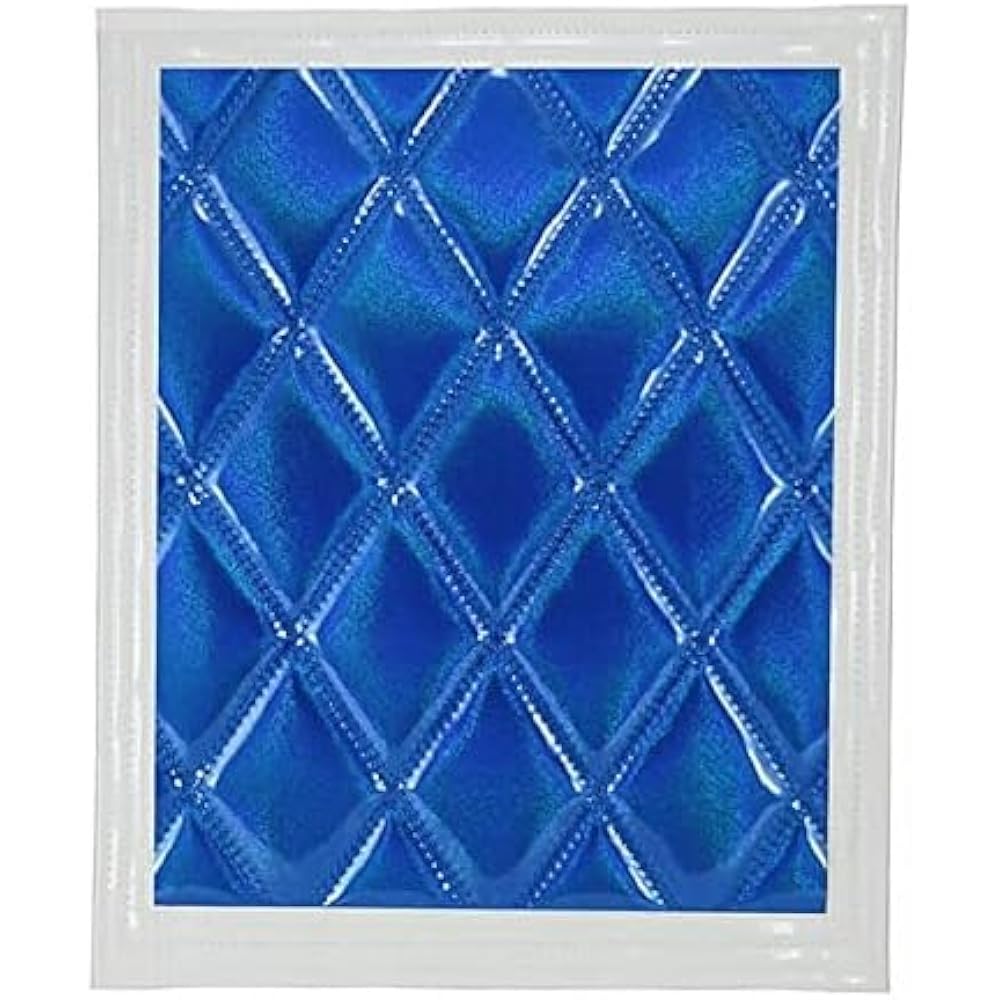 Urethane Iridoyoke Kira W Stitch 600X750 Blue/White Line 523924